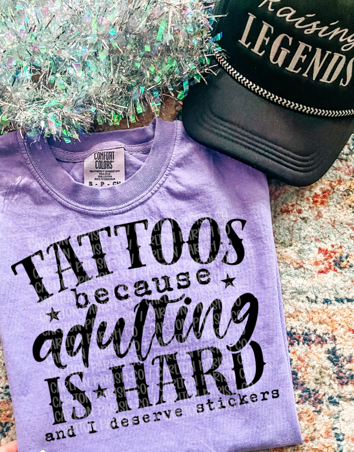 Tattoos Because Adulting Is Hard