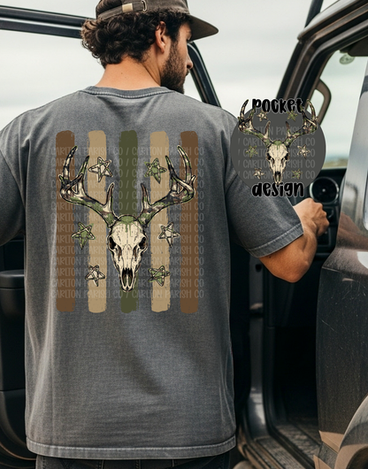 Striped Camo Skull