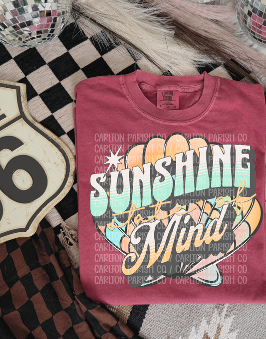 Sunshine State of Mind Shirt | Shell Beach Tee