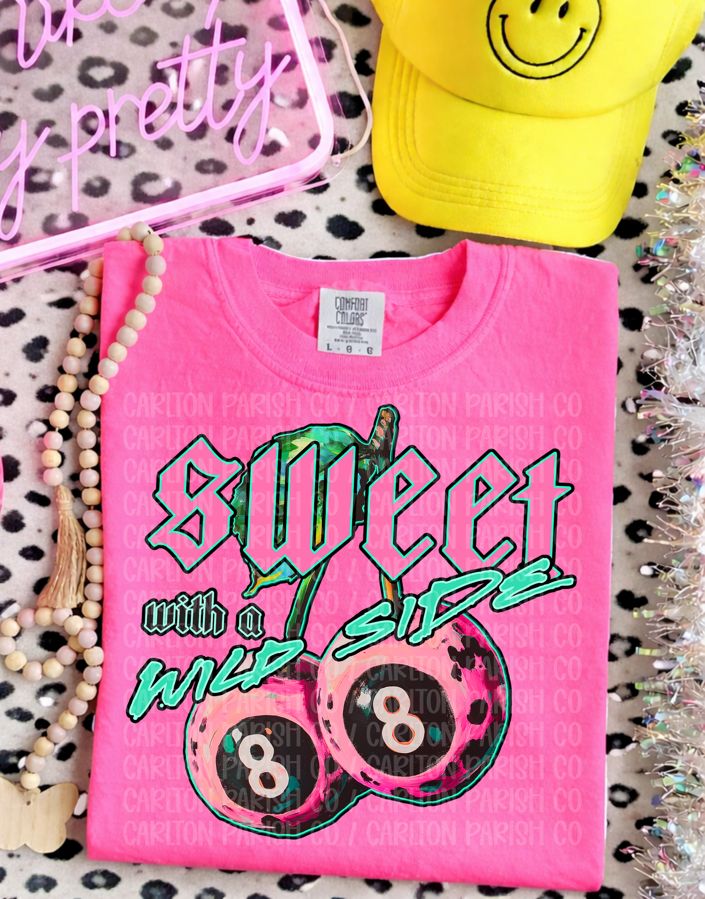 Sweet with a Wild Side Shirt | Retro Cherry Graphic Tee