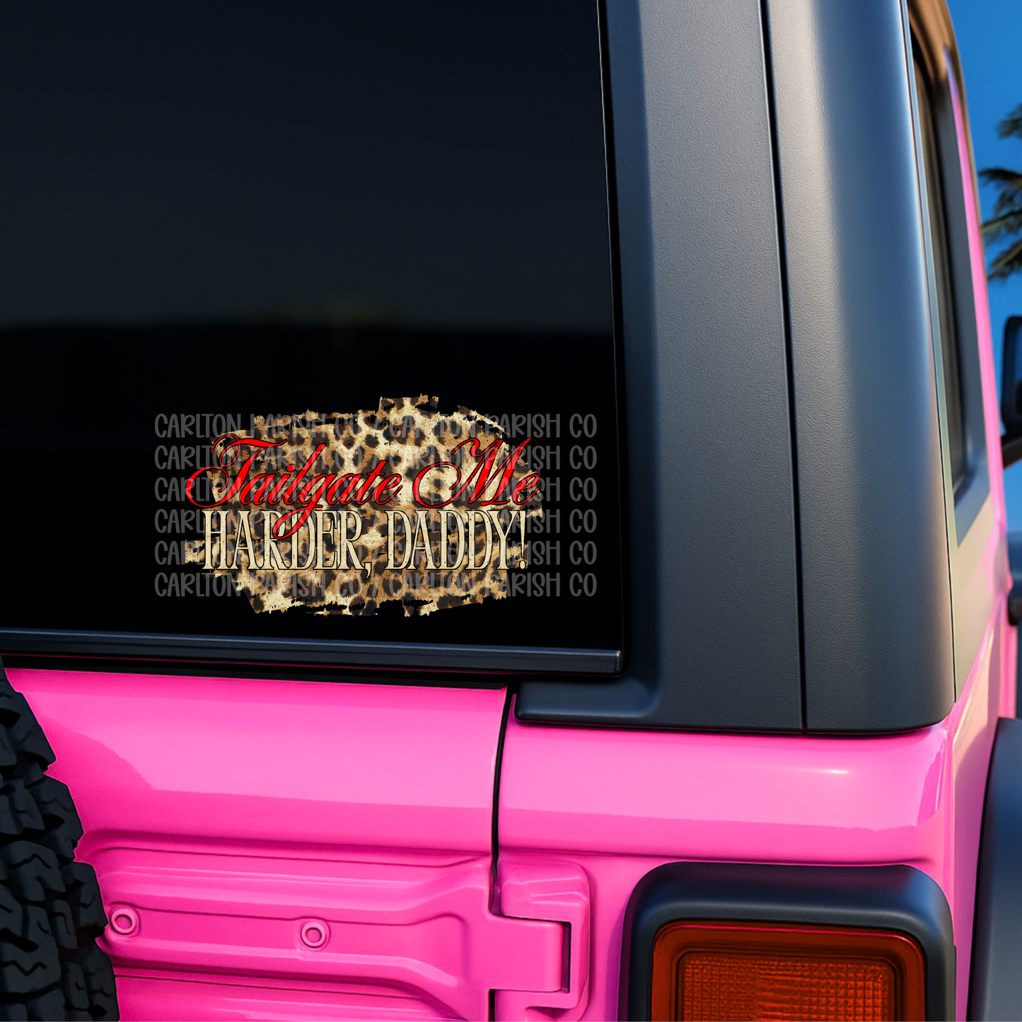 Custom UVDTF Decal
