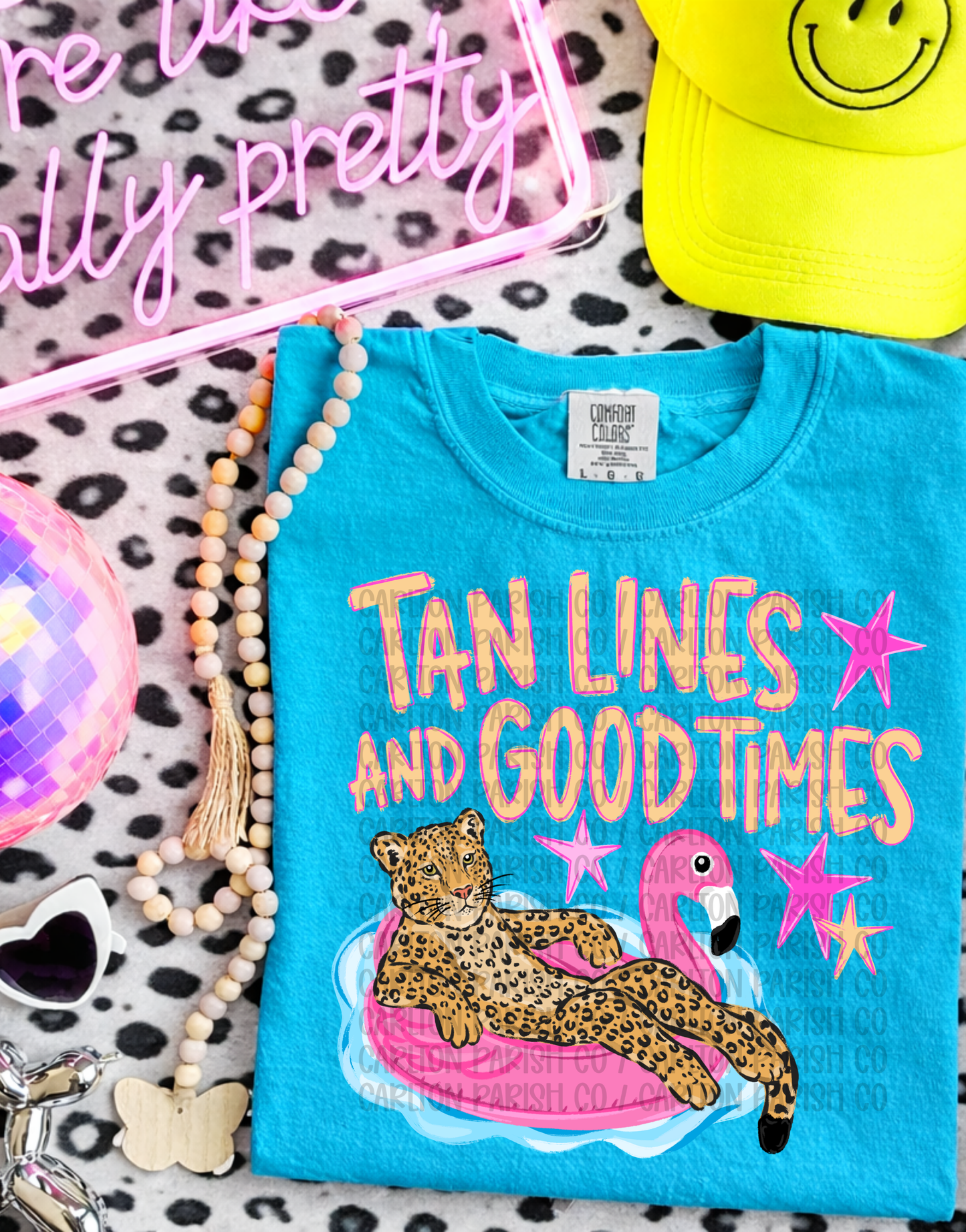 Tan Lines and Good Times Shirt | Summer Pool Graphic Tee
