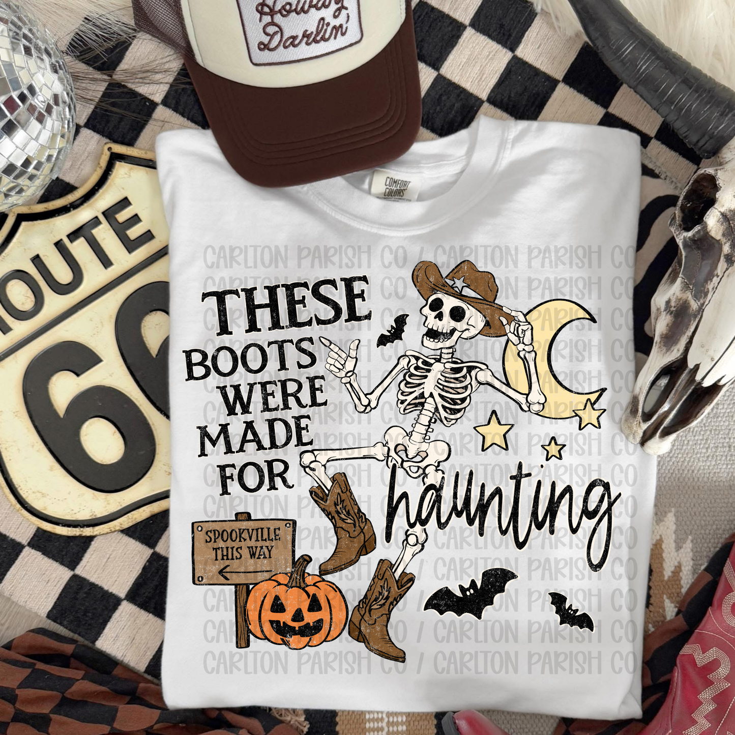 Boots Made for Haunting Shirt | Halloween Tee