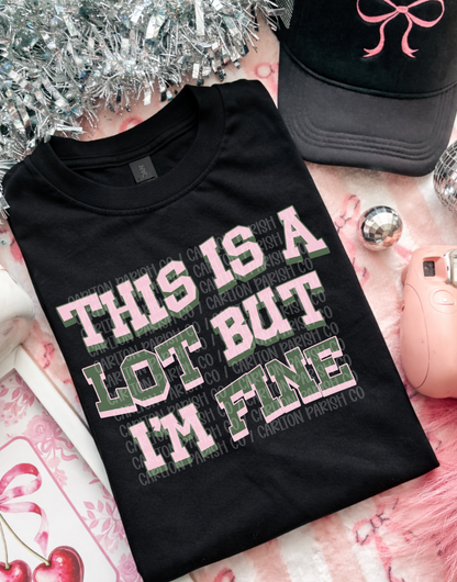 This Is a Lot But I’m Fine