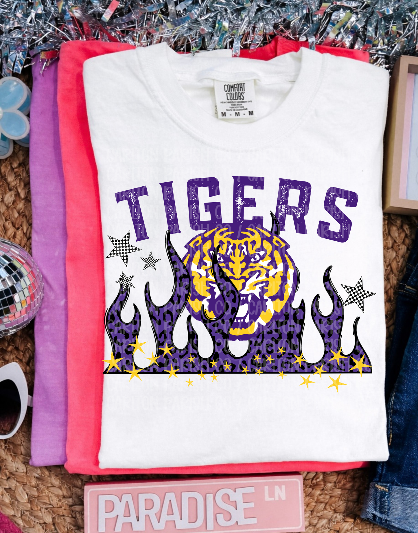 Flaming Tigers Mascot