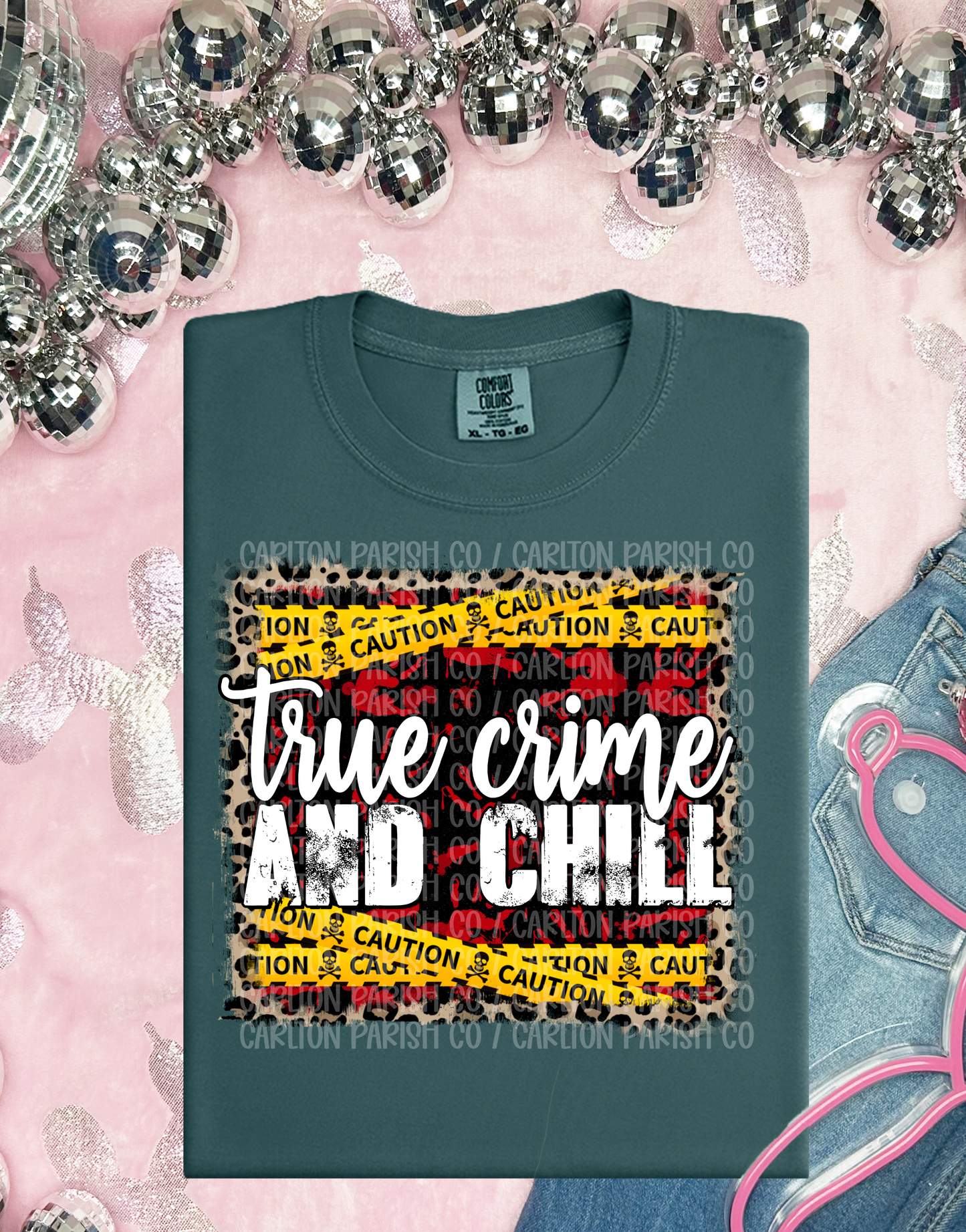 True Crime and Chill Shirt | Funny Graphic Tee