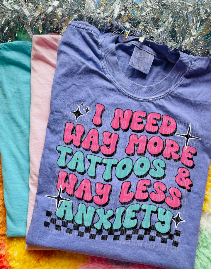 More Tattoos, Less Anxiety