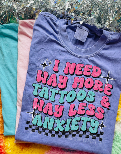 More Tattoos, Less Anxiety