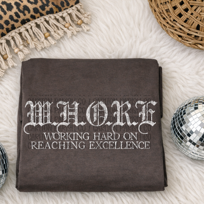 Working Hard on Reaching Excellence