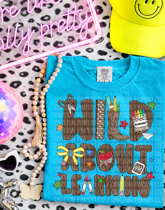 Wild About Learning Shirt | Western School Tee